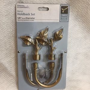 Decorative Metal Curtain Tiebacks